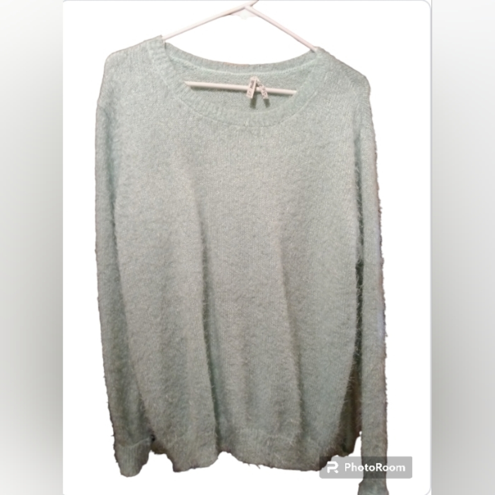 Mudd Mint Fluffy Sweater